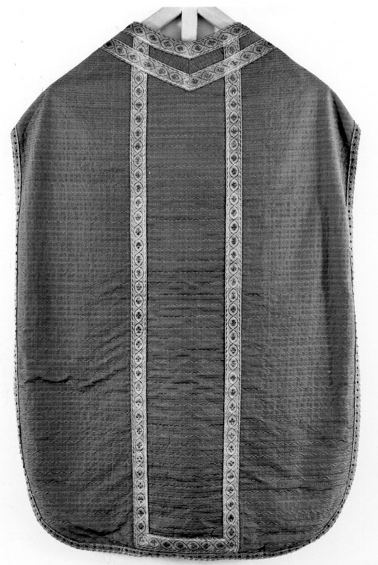 paramento liturgico, insieme - manifattura italiana (prima metà sec. XIX)