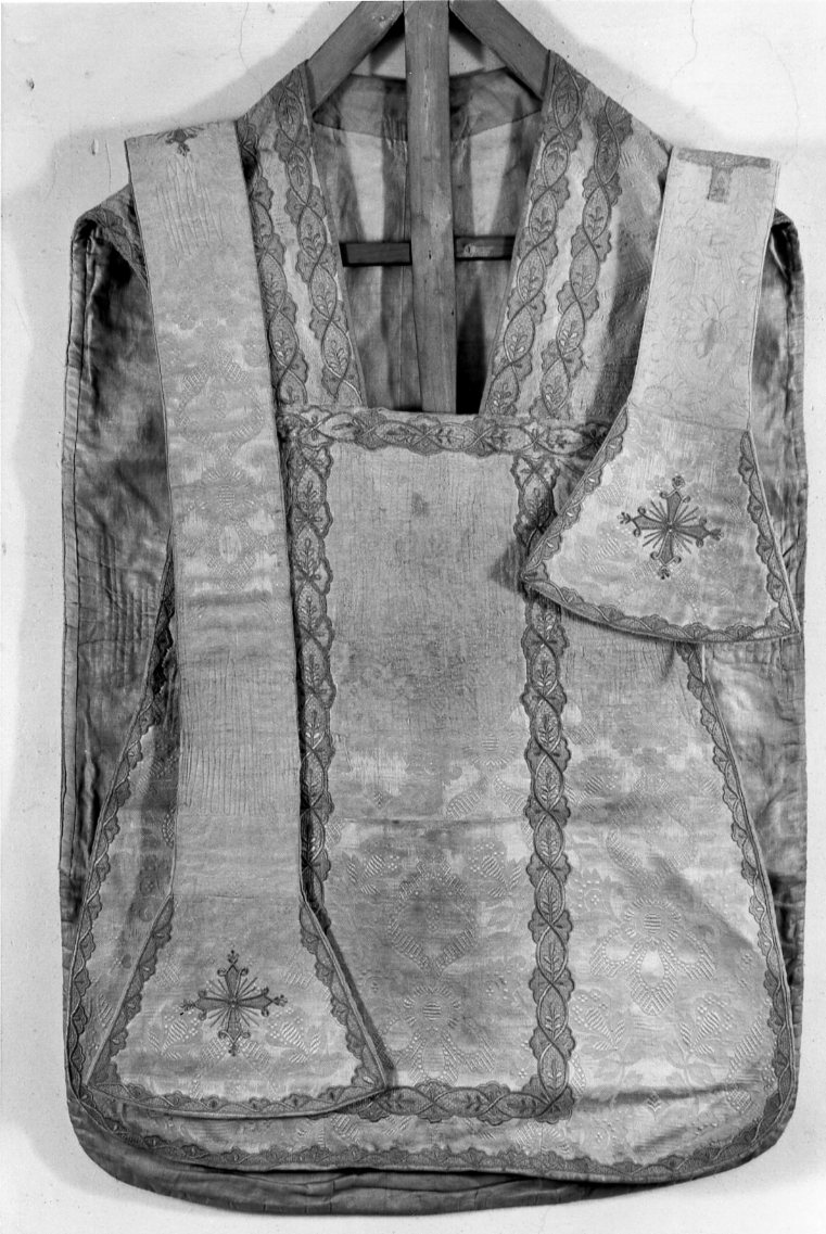 paramento liturgico, insieme - manifattura italiana (prima metà sec. XIX)