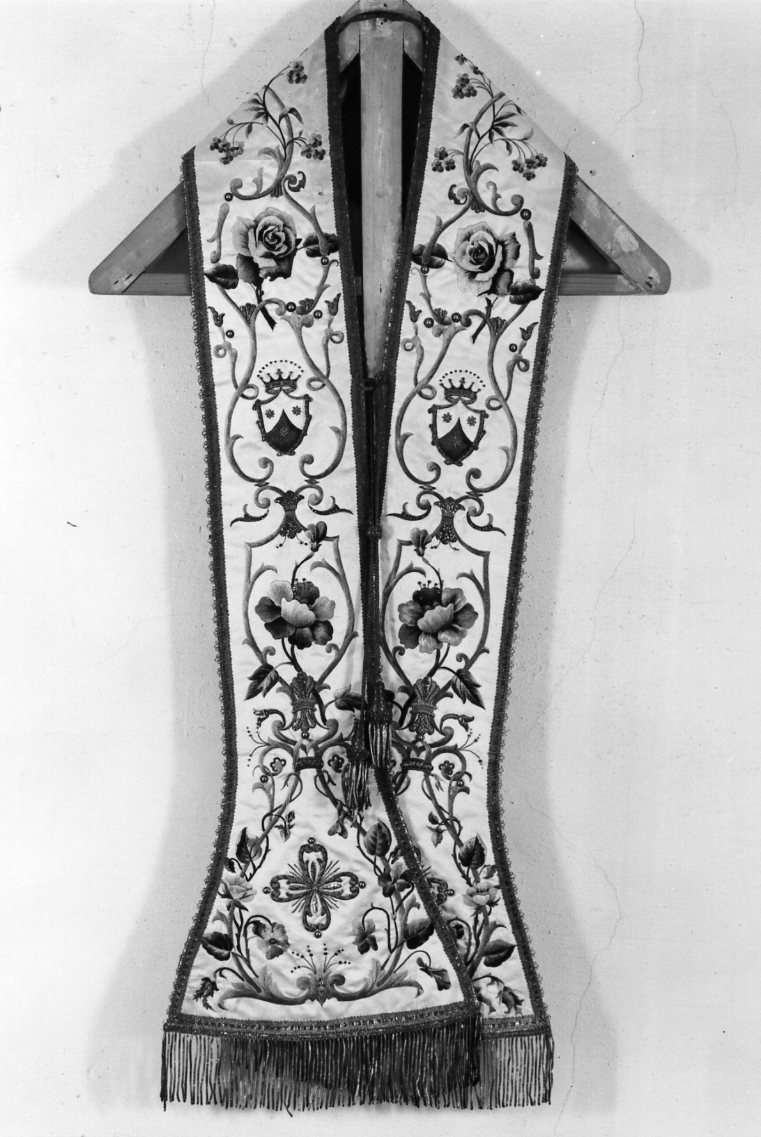 stola - manifattura italiana (seconda metà sec. XIX)