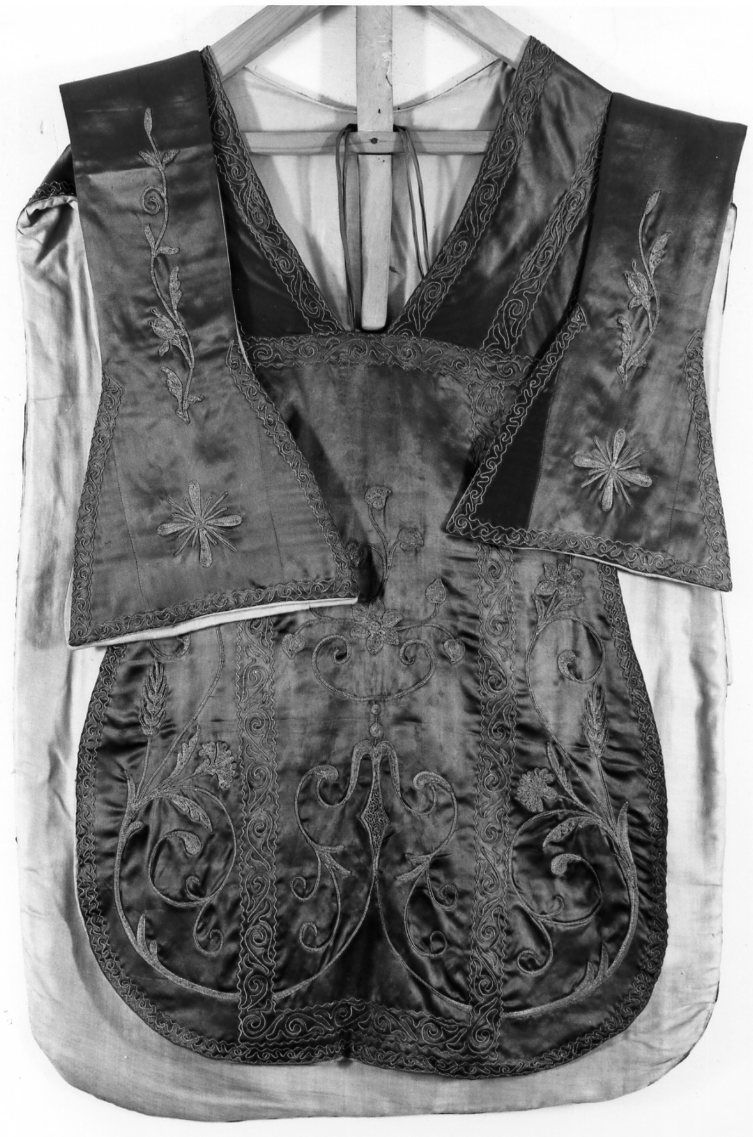 paramento liturgico, insieme - manifattura italiana (seconda metà sec. XIX)