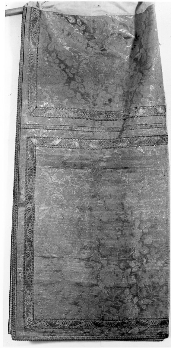 tendina, insieme - manifattura italiana (seconda metà sec. XIX)