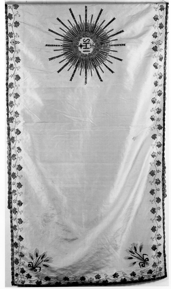 velo omerale - manifattura italiana (primo quarto sec. XX)