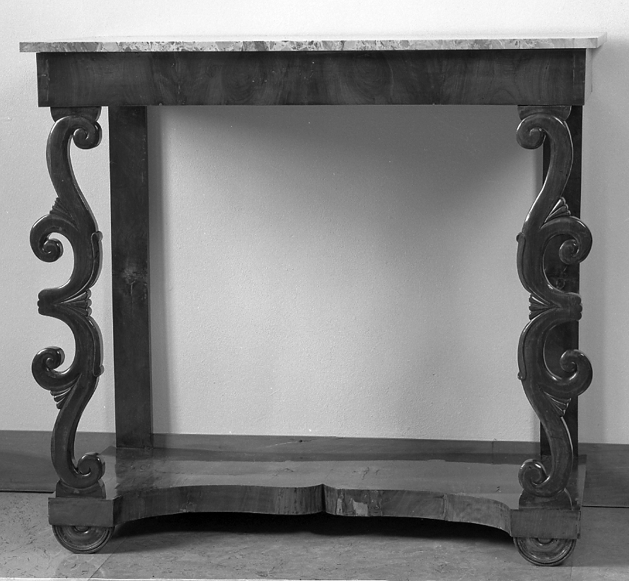 console - manifattura emiliano-romagnola (fine/inizio secc. XVIII/ XIX)