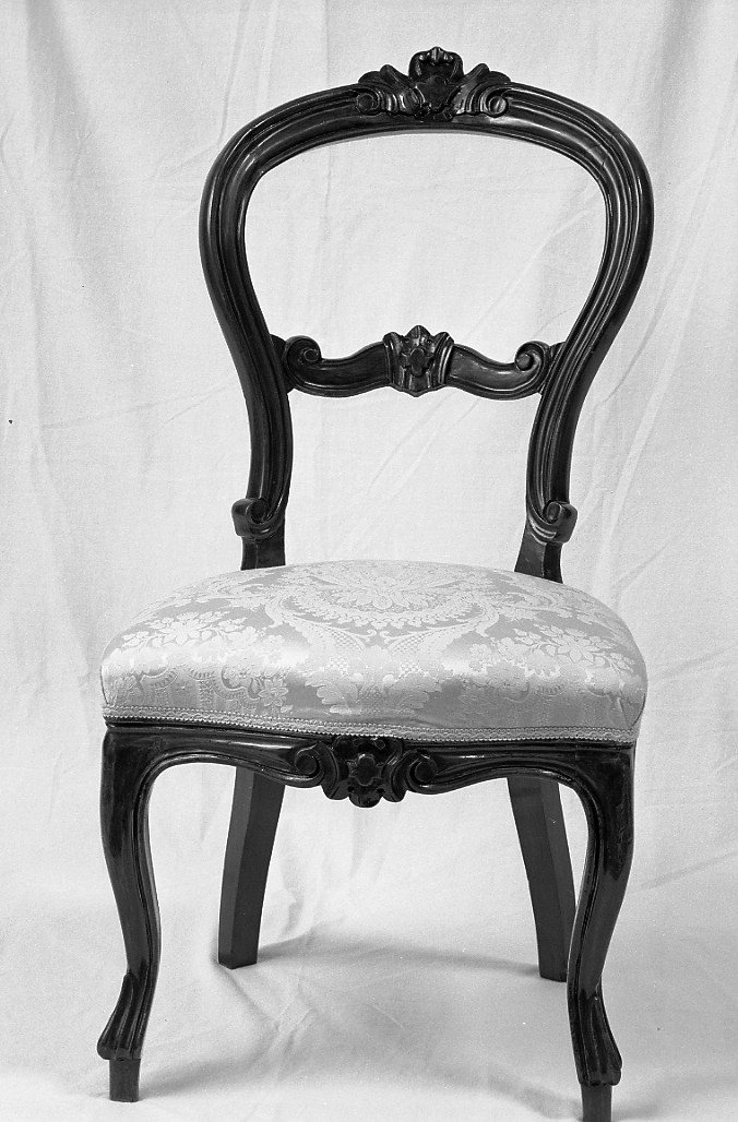 sedia - manifattura emiliano-romagnola (secc. XVIII/ XIX)