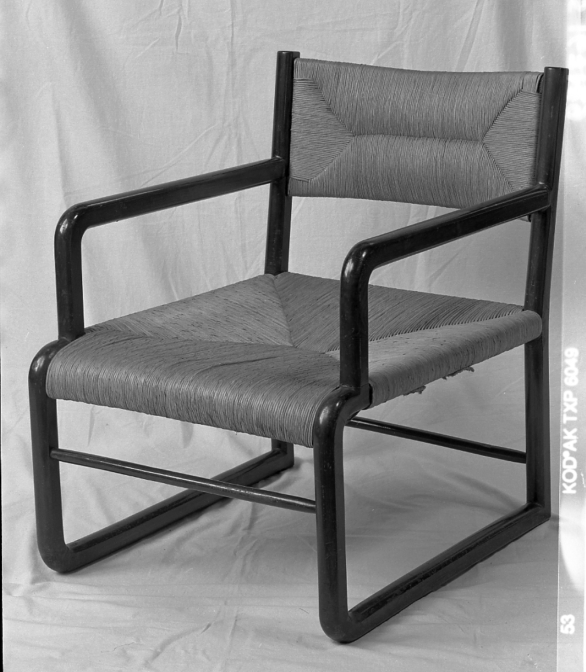 poltrona - manifattura chiavarese (prima metà sec. XX)