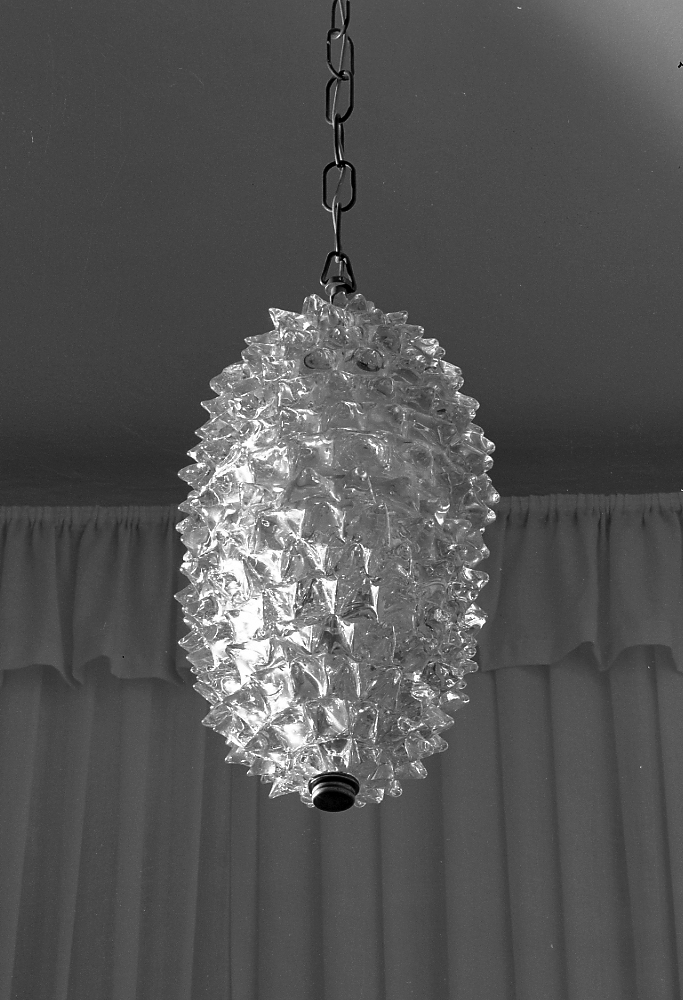 lampadario - produzione muranese (sec. XX)