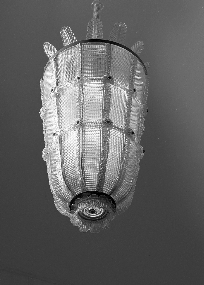 lampadario - produzione muranese (sec. XX)