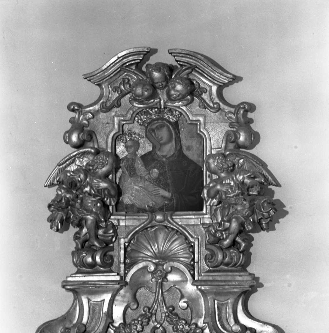 Madonna della Mercede o del Patrocinio, Madonna con Bambino (dipinto) - ambito cretese, ambito veneziano (sec. XV)