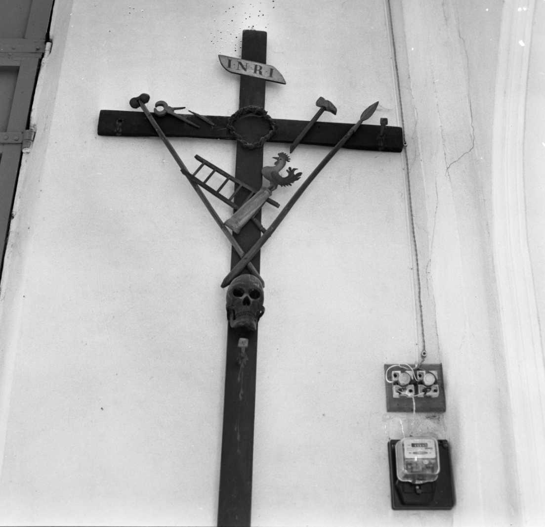 croce processionale - bottega romagnola (sec. XVIII)