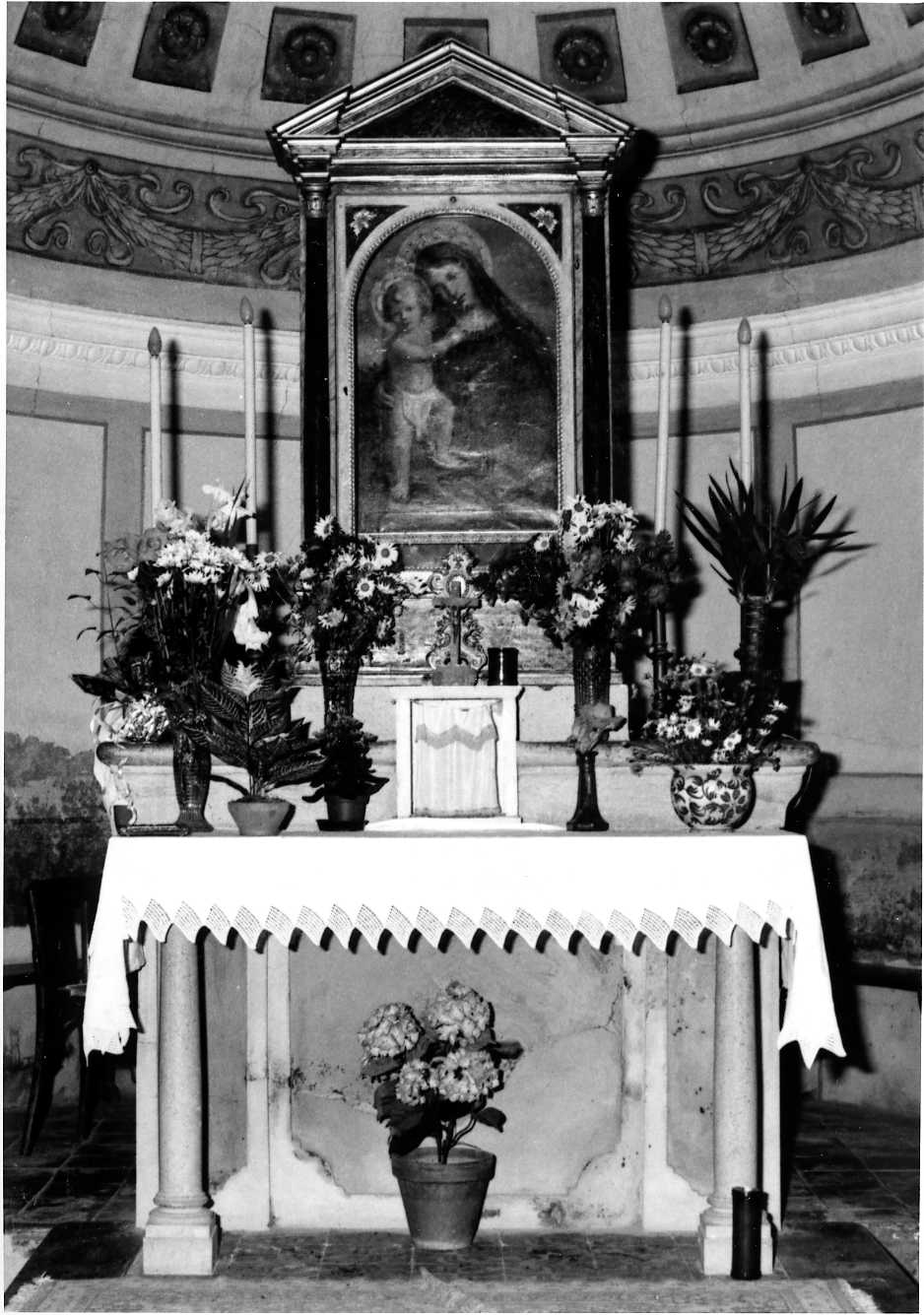 altare maggiore - bottega tosco-romagnola (sec. XIX)