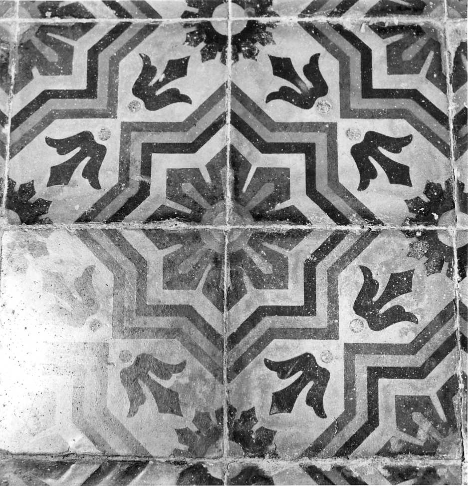 pavimento - bottega tosco-romagnola (sec. XIX)