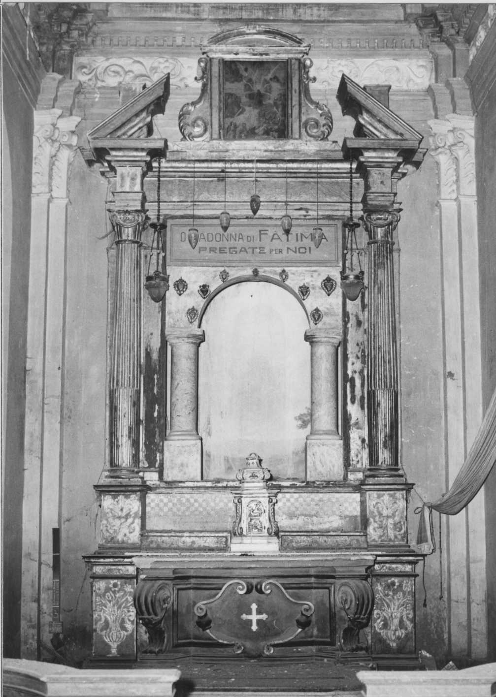 altare maggiore - bottega romagnola (sec. XVII, sec. XVIII)