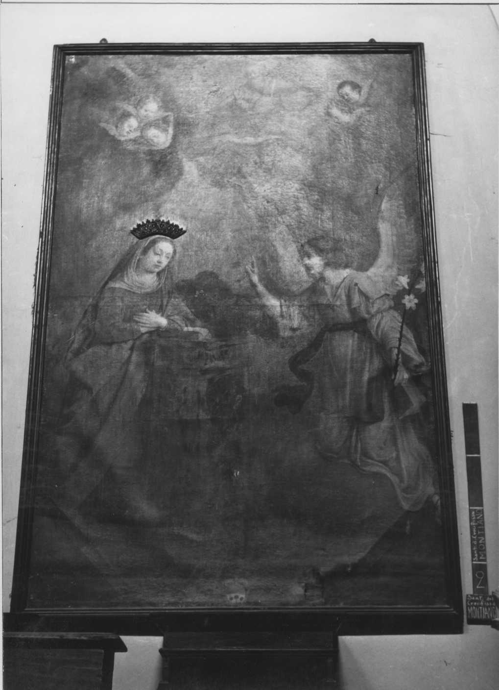 Annunciazione (pala d'altare) - ambito romagnolo (prima metà sec. XVIII)