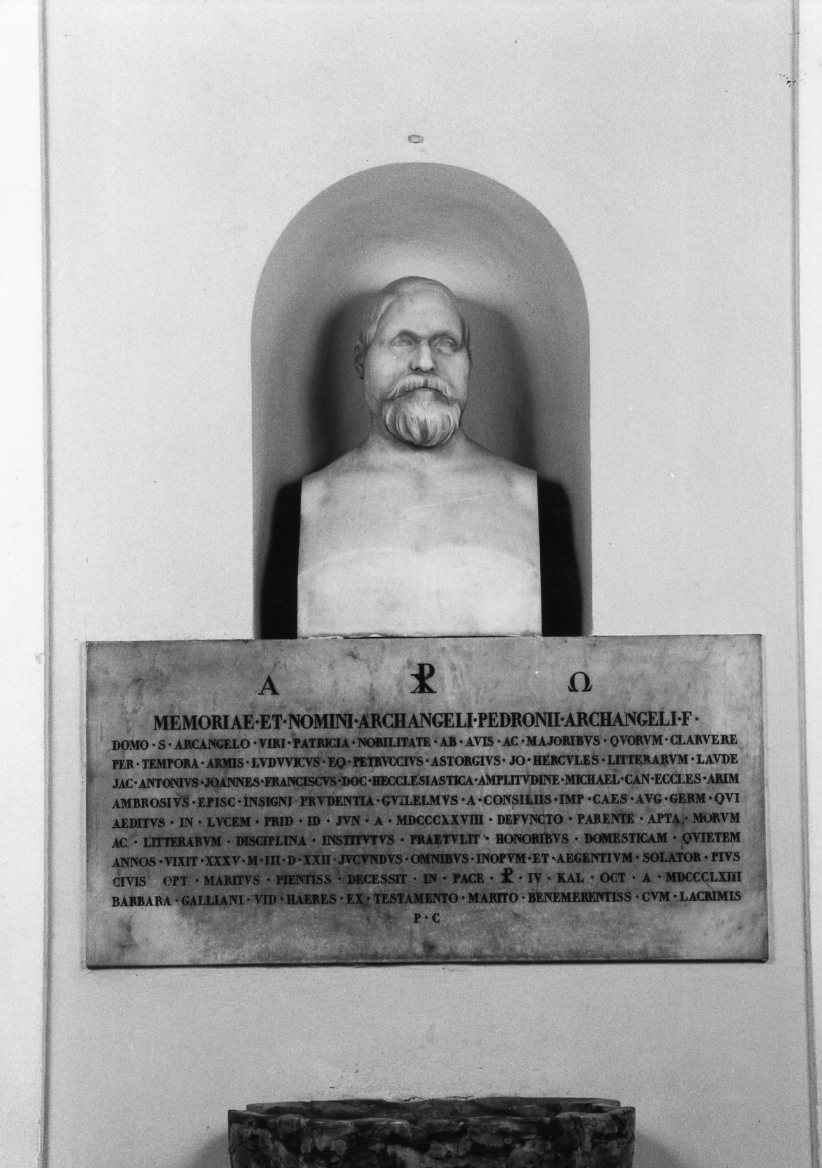 monumento - manifattura romagnola (sec. XIX)