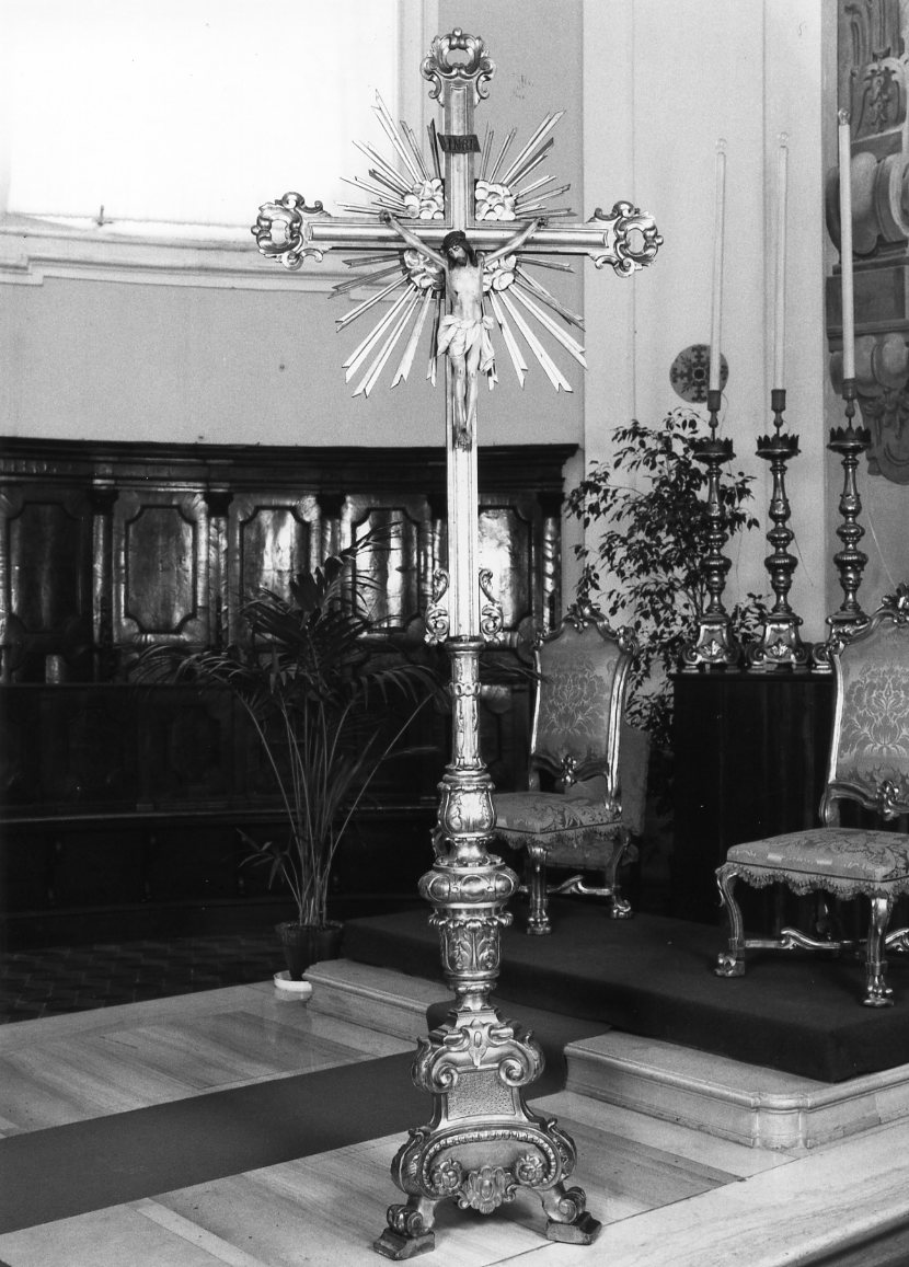 croce d'altare - manifattura romagnola (sec. XVIII)