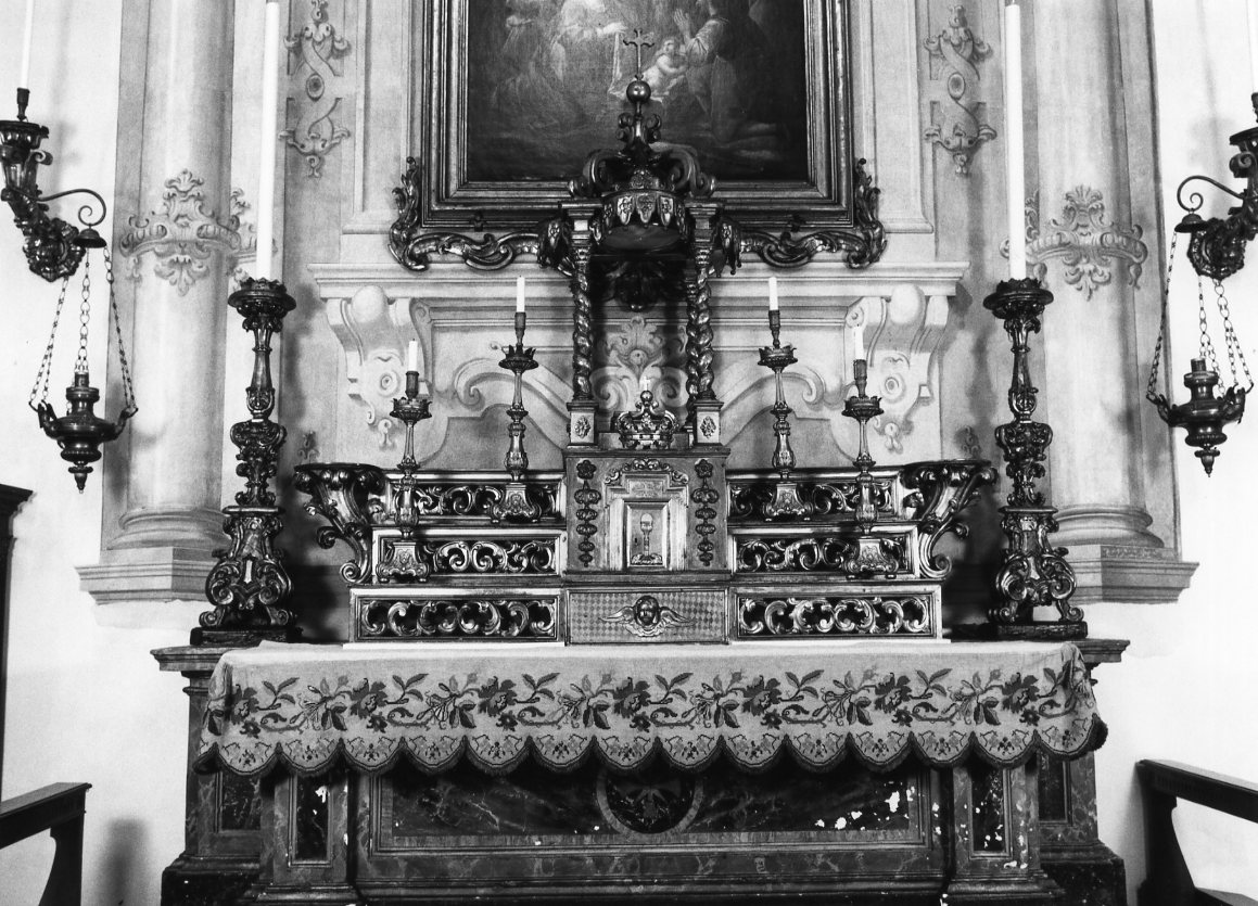 mensa d'altare - manifattura romagnola (primo quarto sec. XVIII)