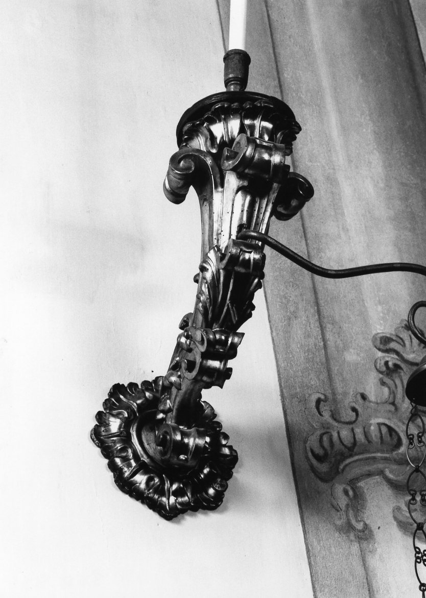 candeliere da parete - manifattura romagnola (prima metà sec. XVIII)