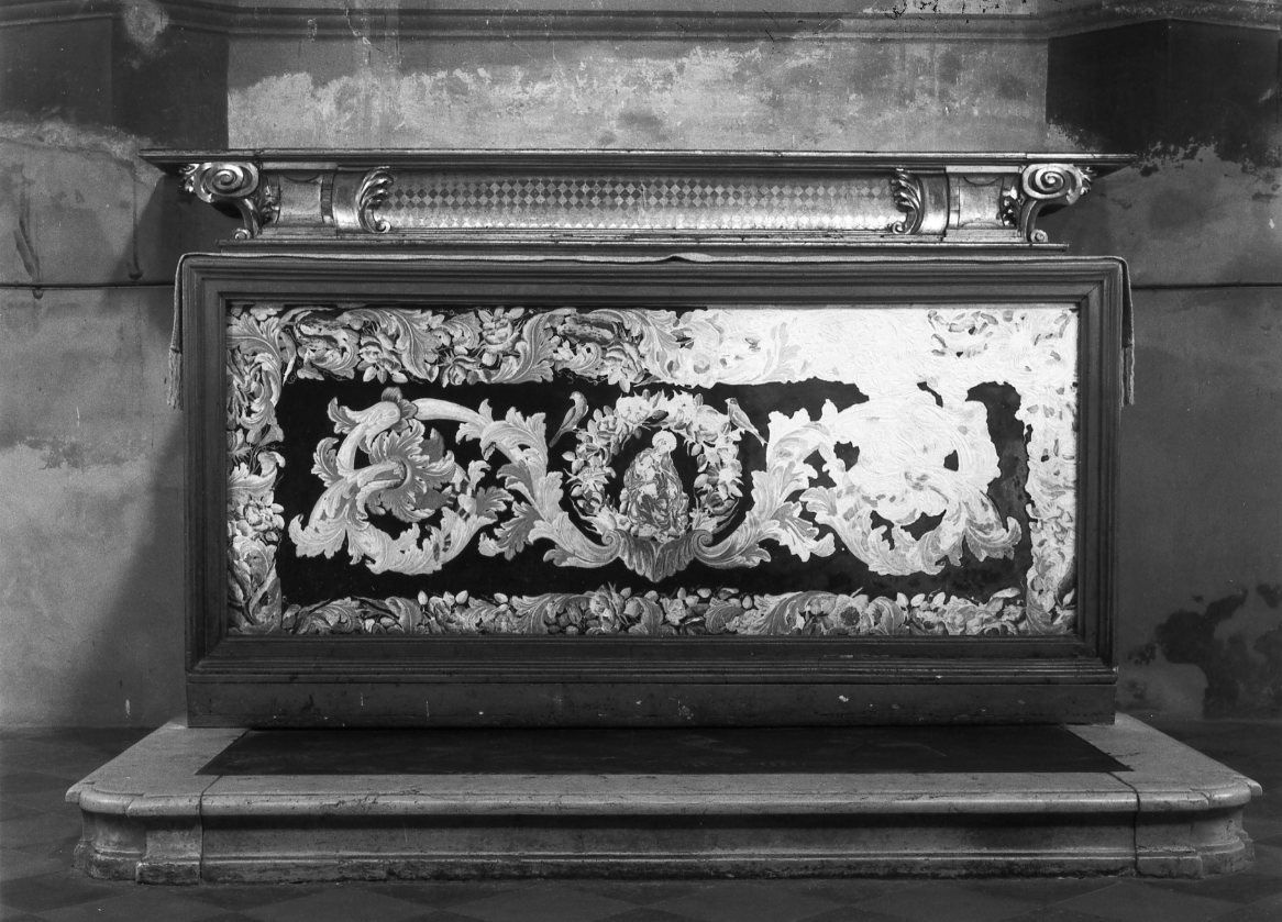 mensa d'altare - manifattura romagnola (prima metà sec. XVIII)