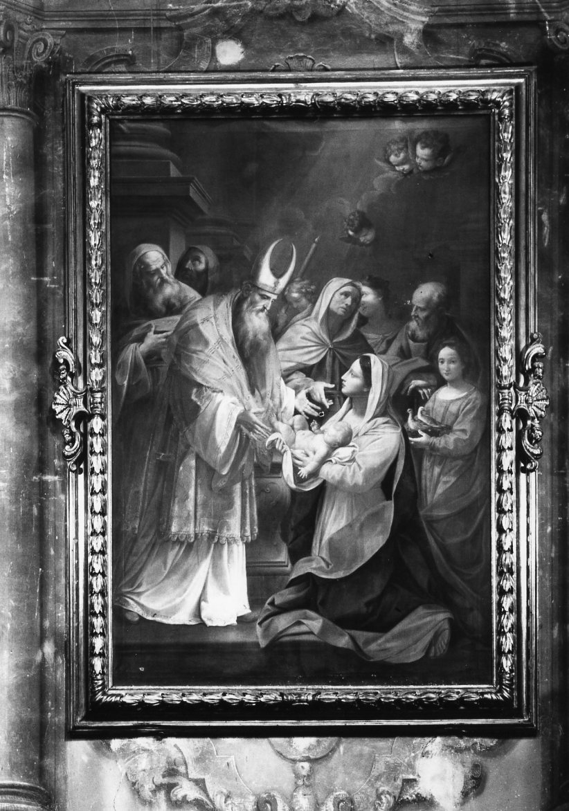 presentazione di Gesù al tempio (dipinto) di Mancini Gaetano (sec. XVIII)