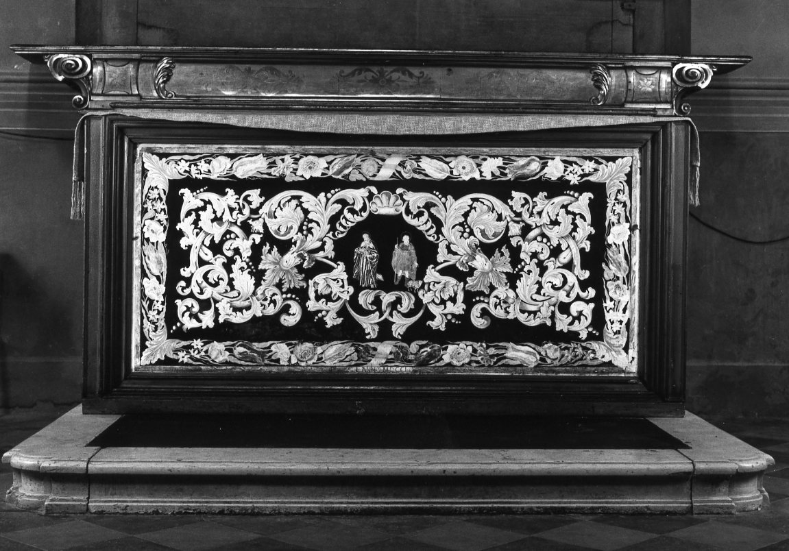 mensa d'altare - manifattura romagnola (prima metà sec. XVIII)