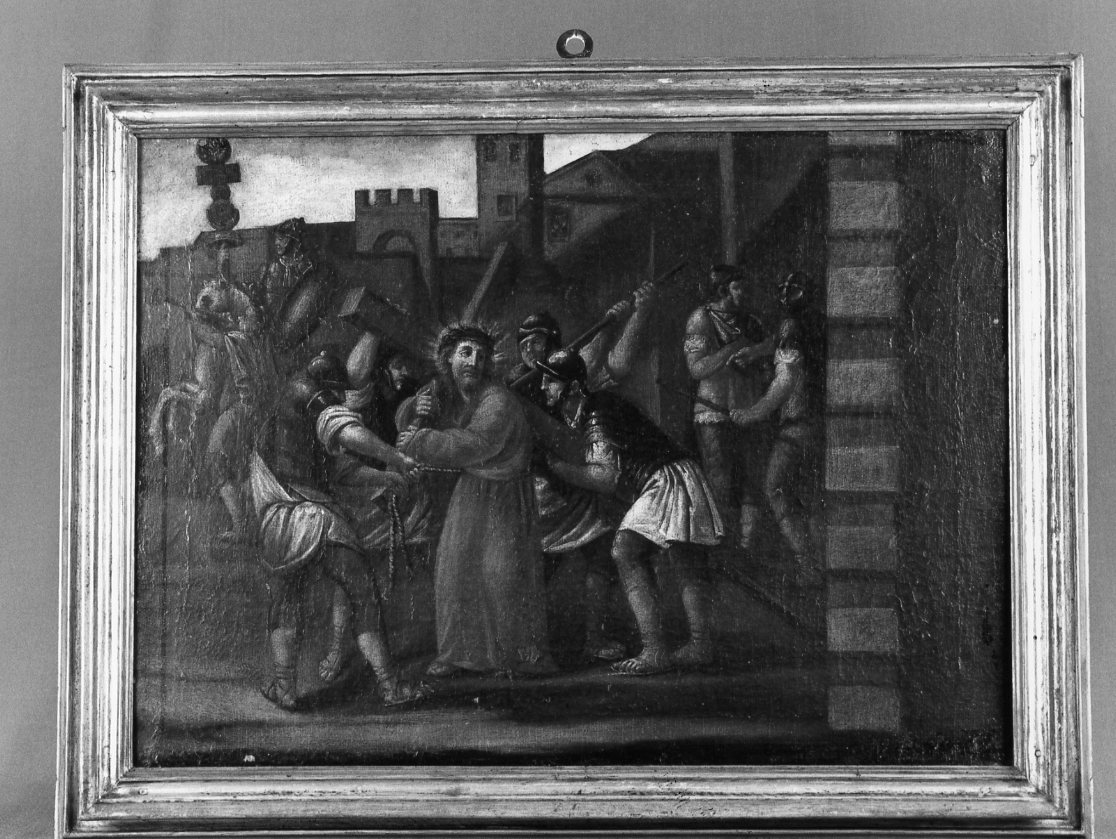 stazioni della via crucis (dipinto, ciclo) - ambito romagnolo (sec. XVIII)