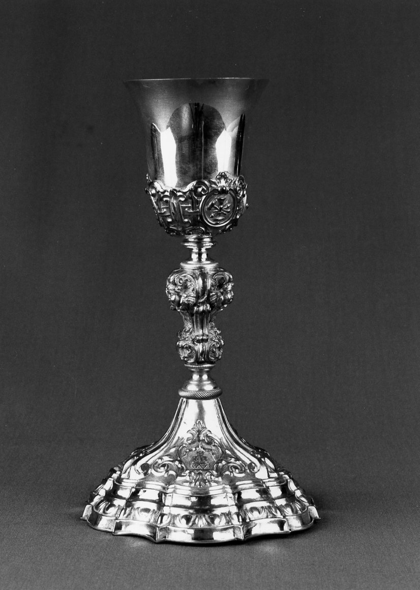 calice - manifattura romagnola (seconda metà sec. XIX)