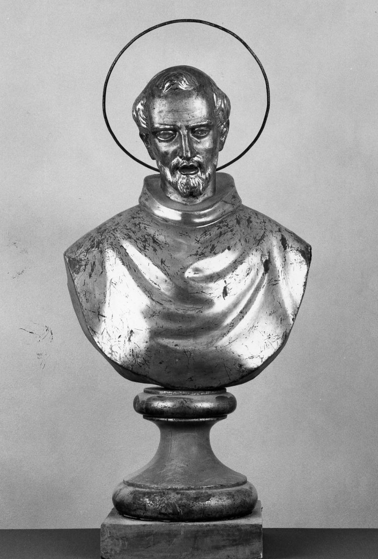 San Filippo Neri (busto) - manifattura romagnola (seconda metà sec. XIX)