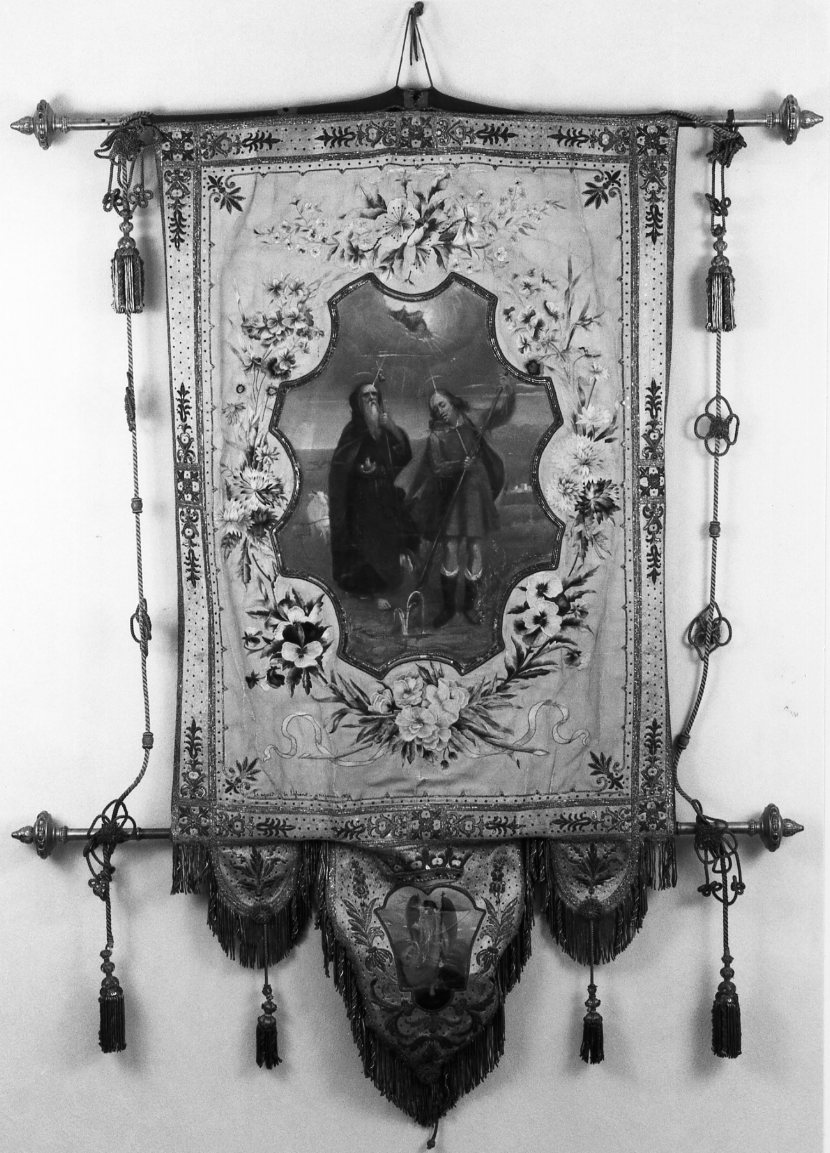 stendardo processionale di Bricci Francesco (attribuito) (sec. XX)