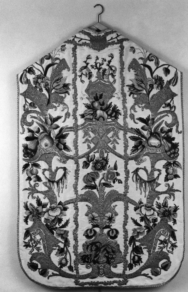 paramento liturgico, insieme - manifattura romagnola (prima metà sec. XIX)