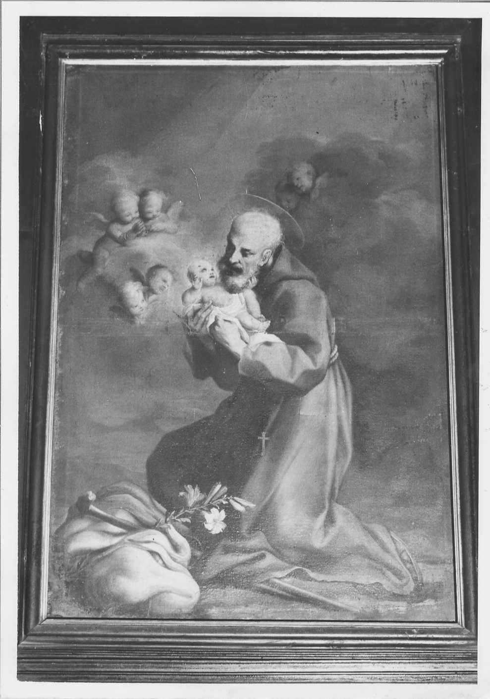 San Felice da Cantalice (pala d'altare) di Cignani Felice (attribuito) (inizio sec. XVIII)