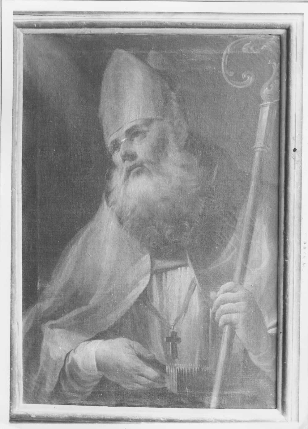 San Biagio Vescovo e Martire (dipinto, pendant) di Gandolfi Ubaldo (attribuito) (sec. XVIII)