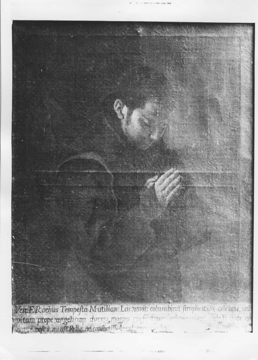 Fra Rocco Tempesta cappuccino (dipinto) - ambito veneto (sec. XVIII)