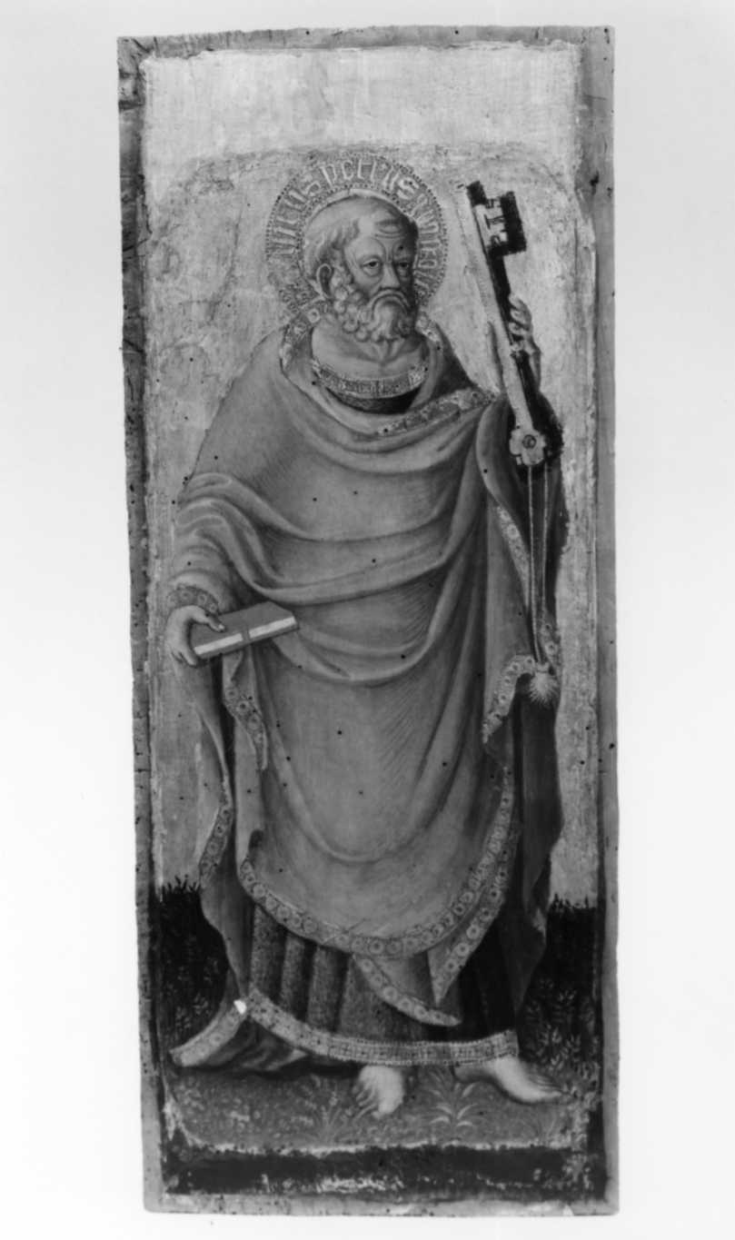 San Pietro/ Sant'Anna/ San Francesco/ Santa Barbara (dipinto) - ambito faentino (sec. XVII)