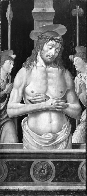 Cristo in pietà (dipinto) di Biagio d'Antonio (sec. XV)