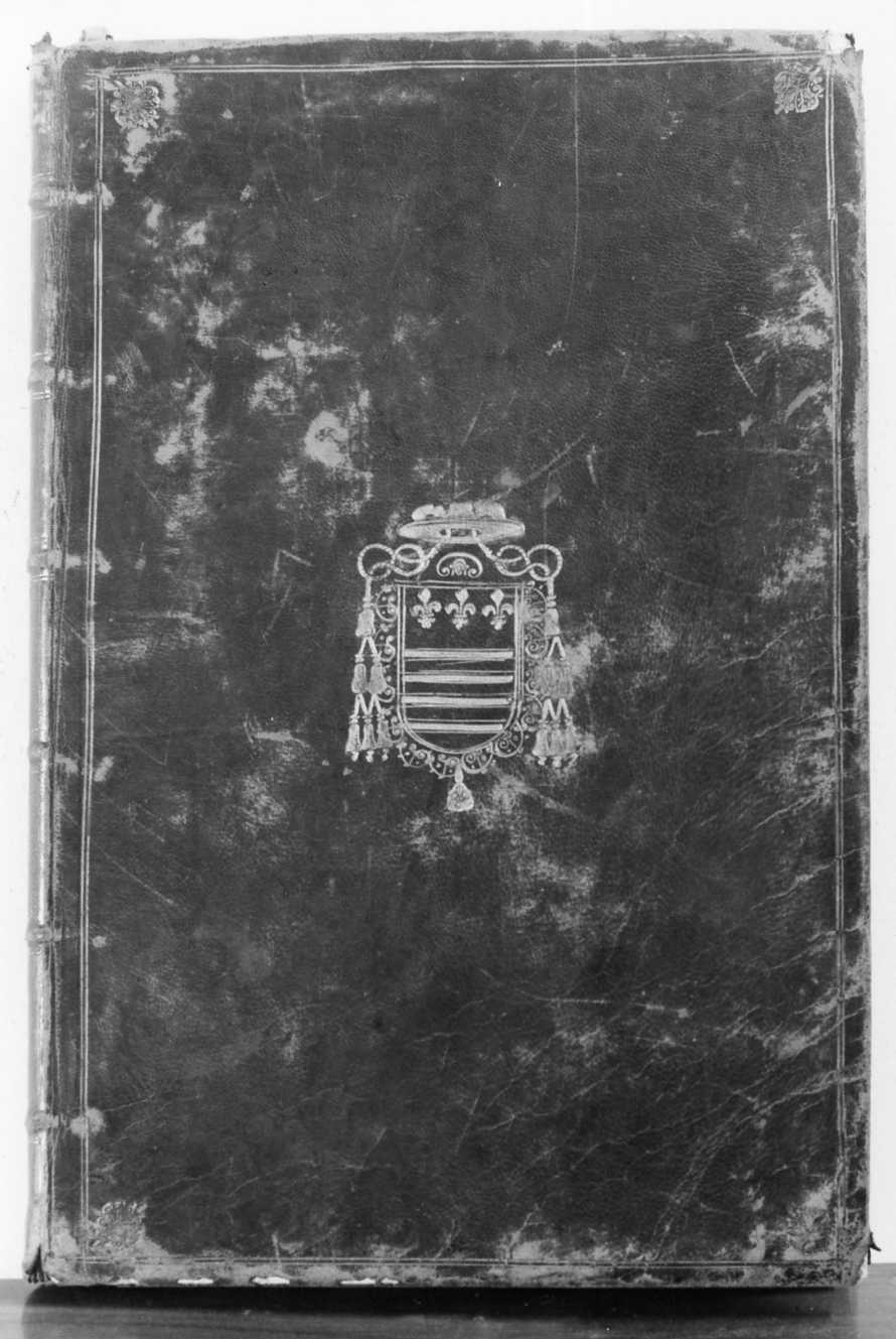 coperta di libro liturgico - bottega romana (sec. XVII)