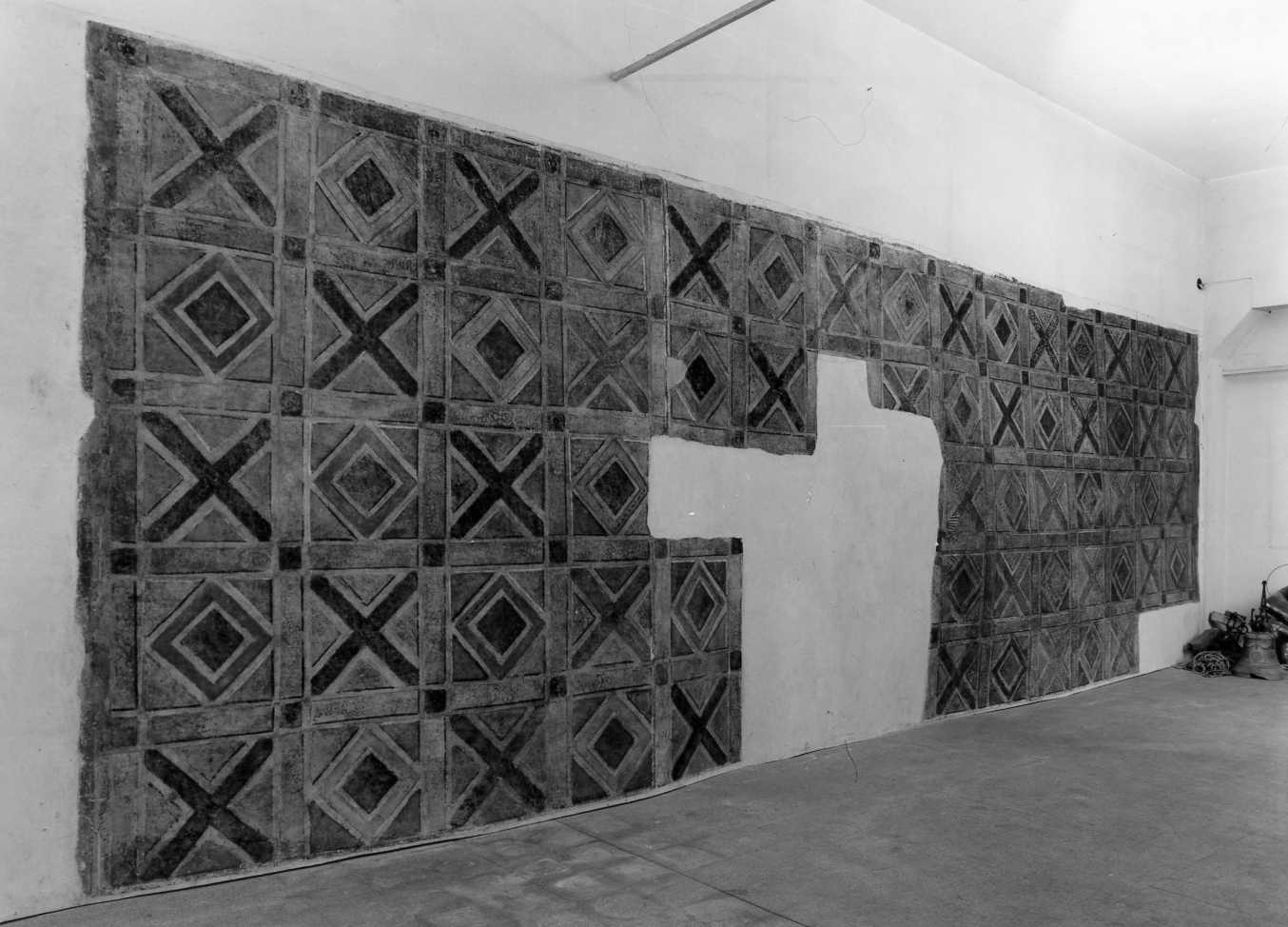 Emblema eucaristico (sinopia) - ambito faentino (sec. XV)