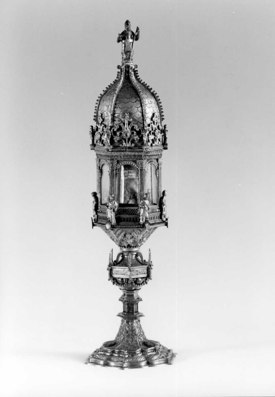 reliquiario architettonico - bottega romagnola (sec. XV)