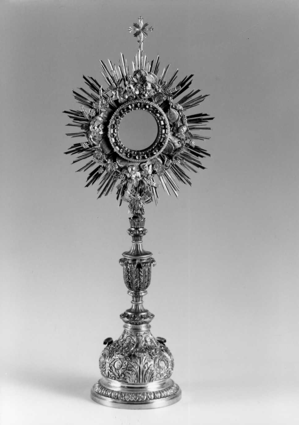 ostensorio - a raggiera di Coltelli Luigi (sec. XIX)