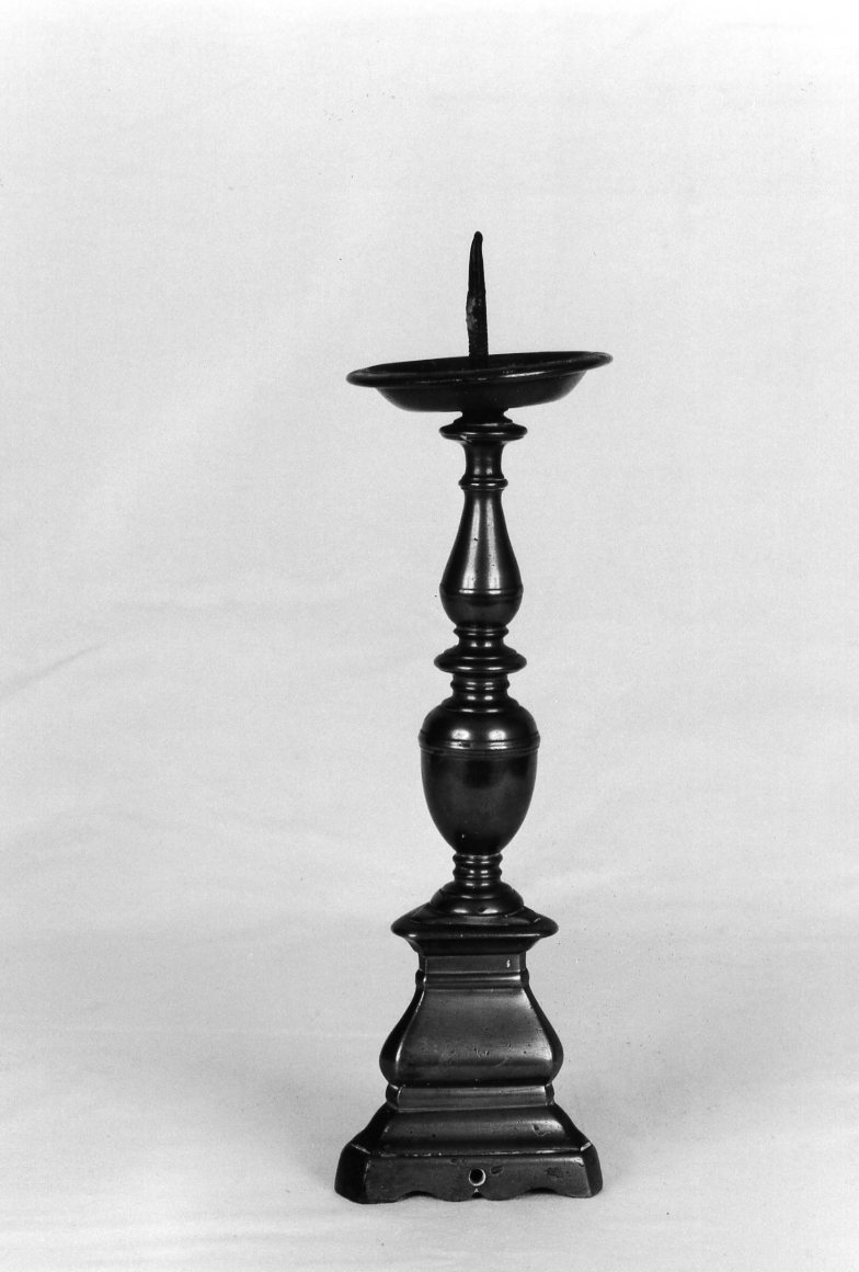 candeliere - bottega romagnola (seconda metà sec. XVII)