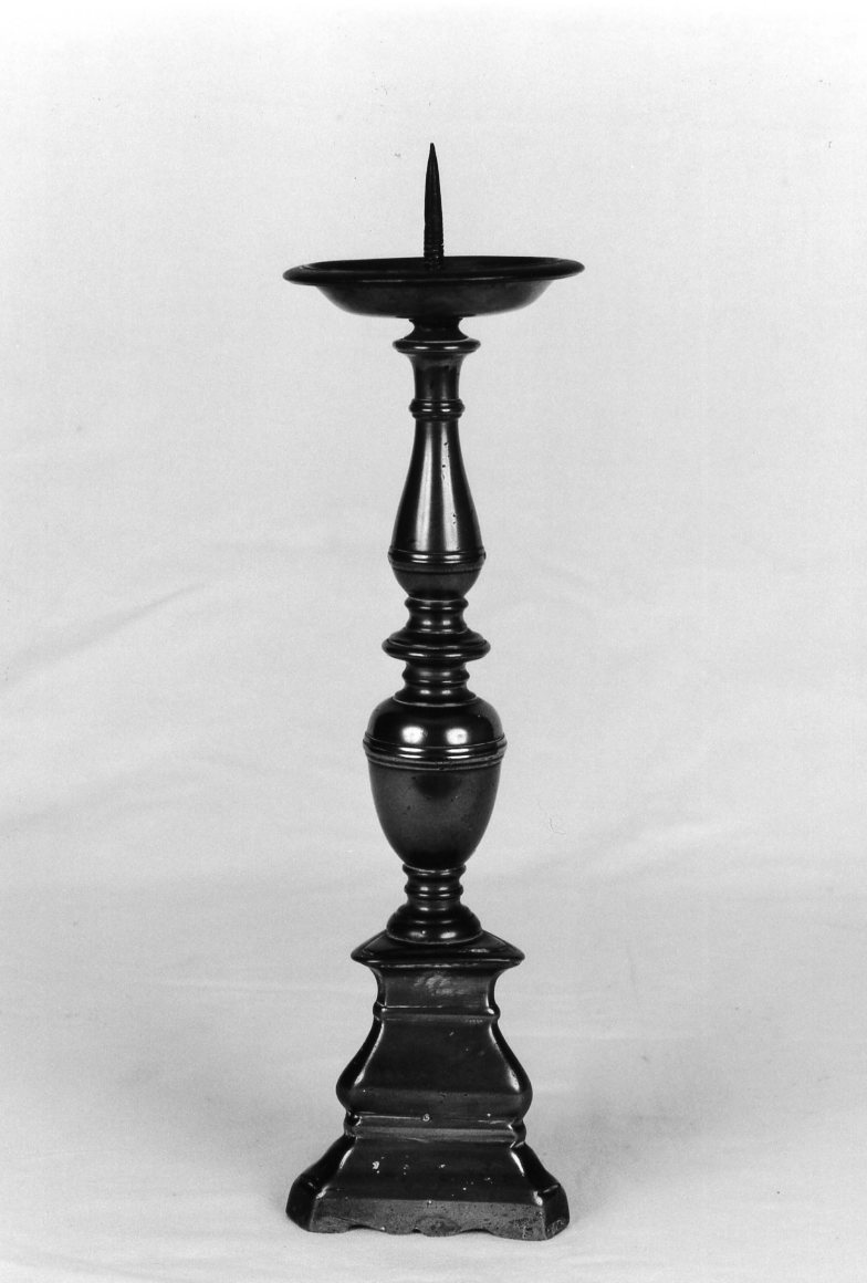 candeliere - bottega romagnola (seconda metà sec. XVII)