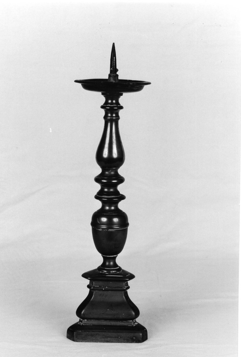 candeliere - bottega romagnola (seconda metà sec. XVII)