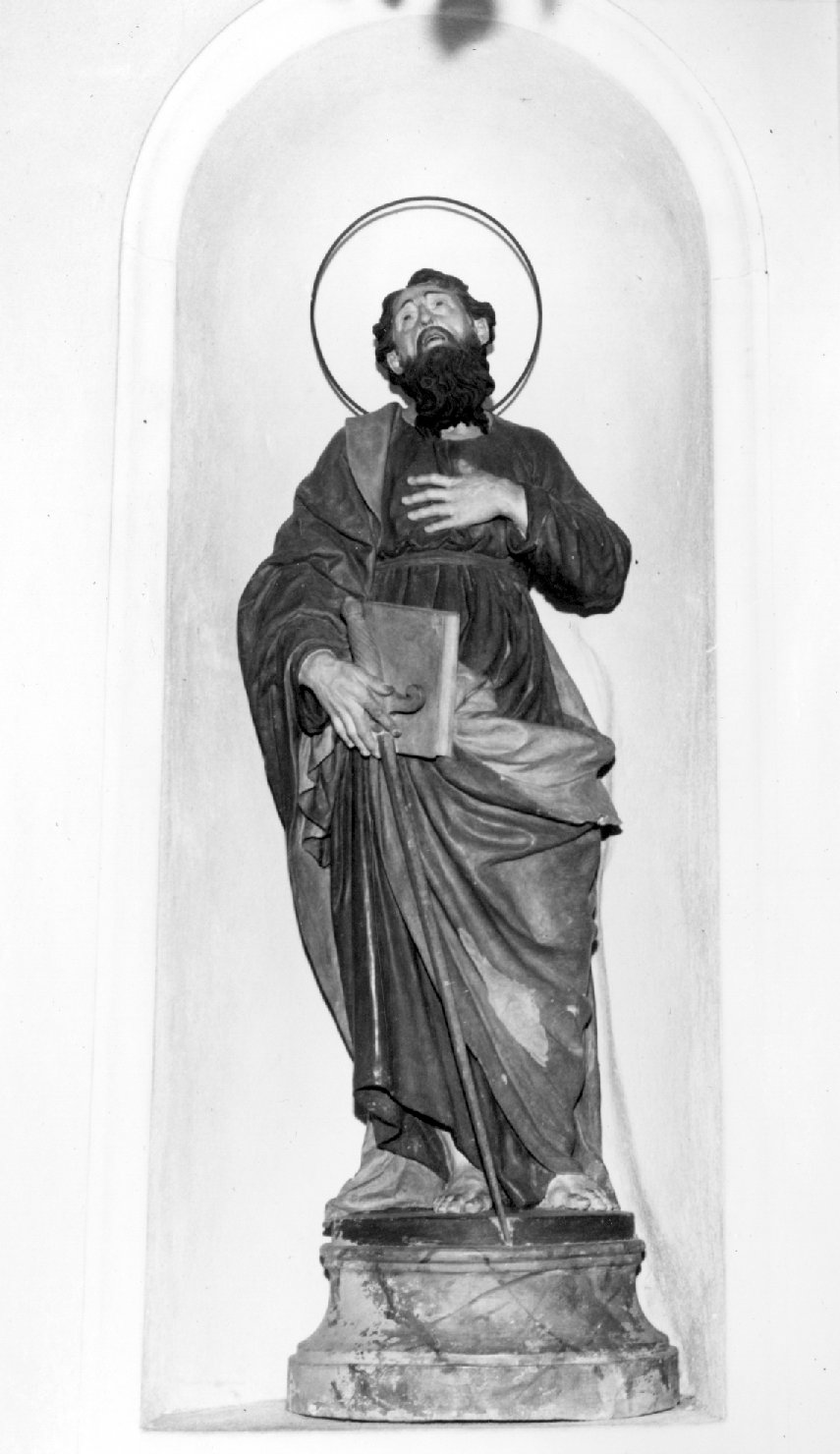 San Paolo (scultura) - ambito emiliano-romagnolo (sec. XVII)