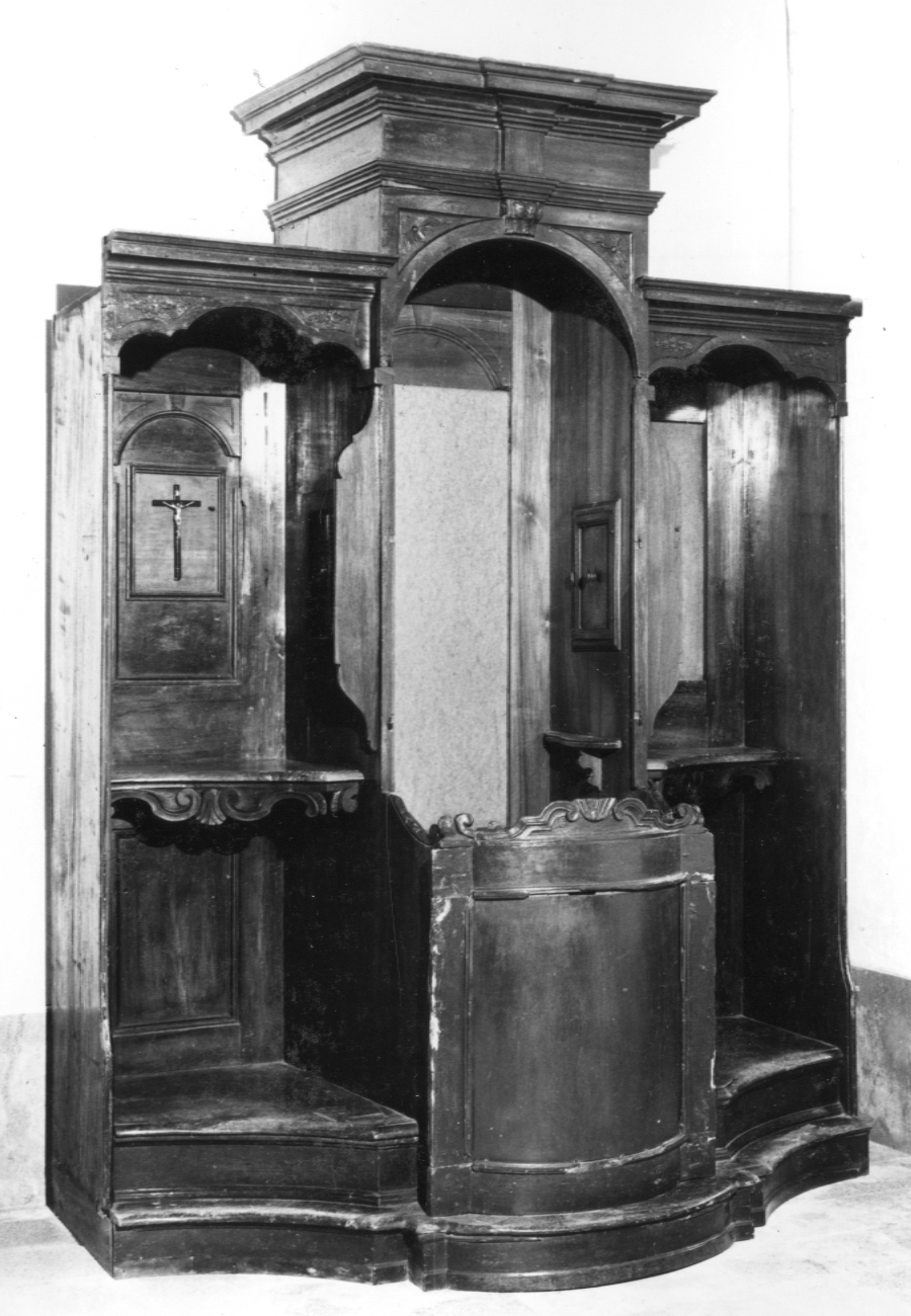 confessionale - produzione romagnola (sec. XVIII)