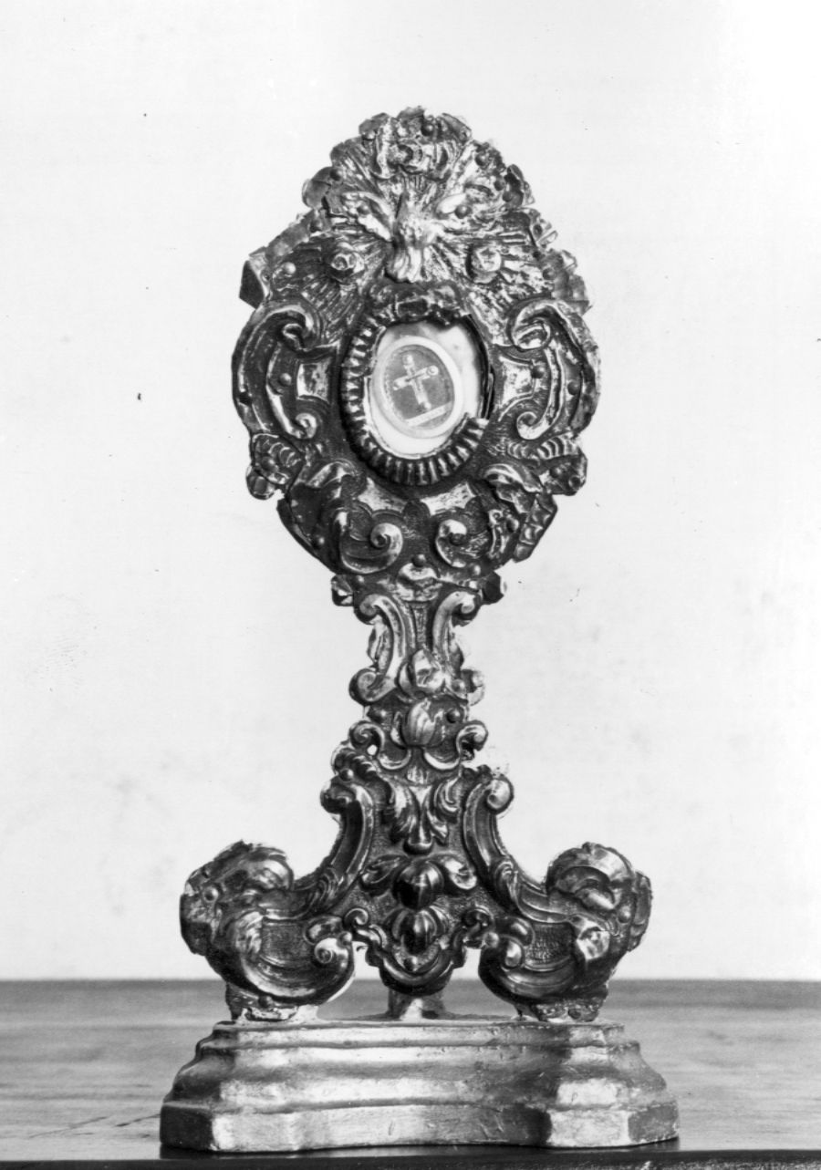 reliquiario - a ostensorio - produzione romagnola (sec. XVIII)
