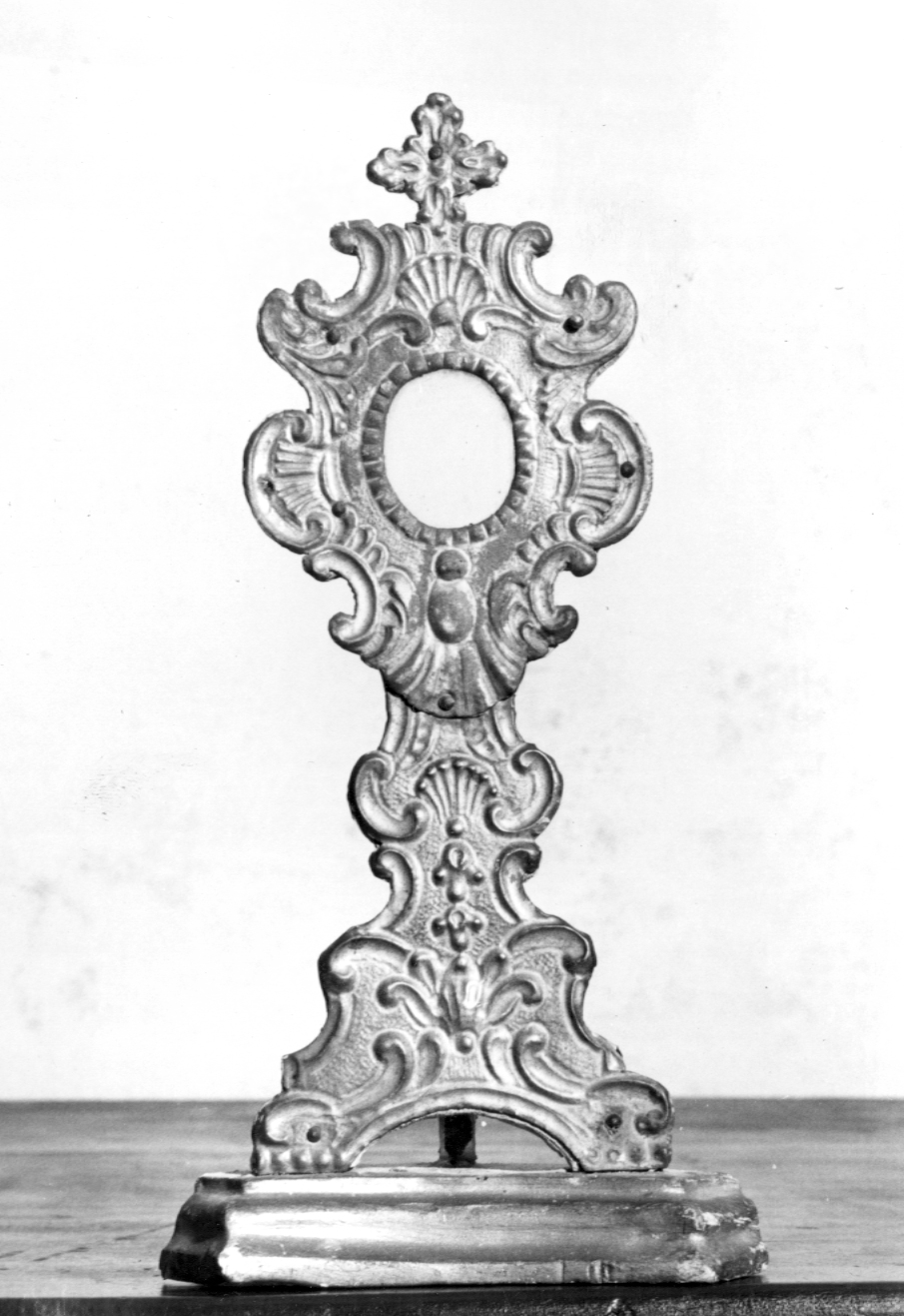 reliquiario - a ostensorio - produzione romagnola (sec. XVIII)