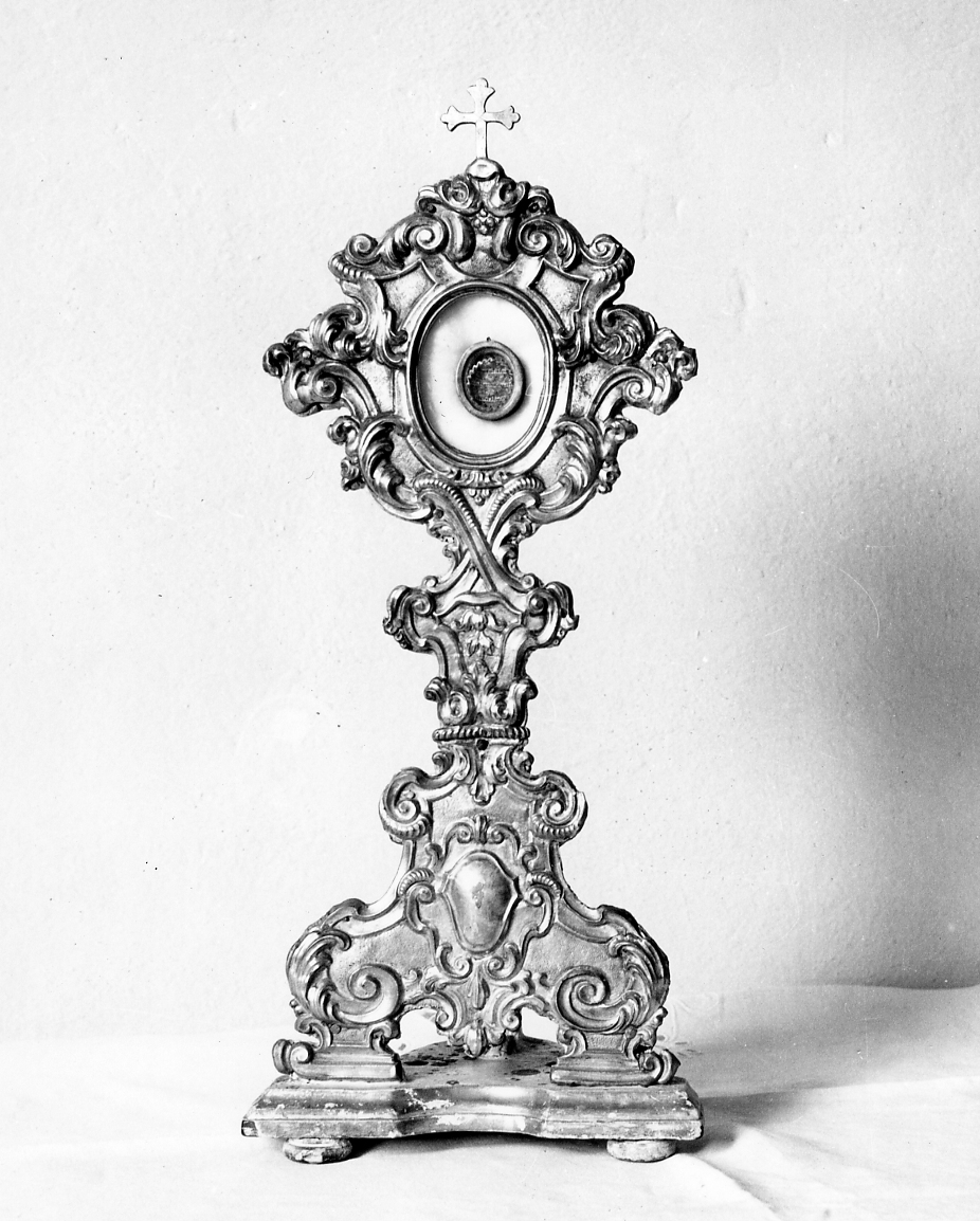 reliquiario - a ostensorio - produzione romagnola (sec. XVIII)