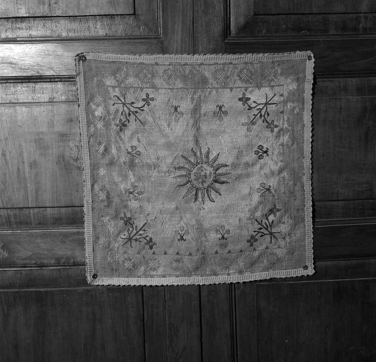 velo di calice - manifattura romagnola (fine/inizio secc. XV/ XVI)