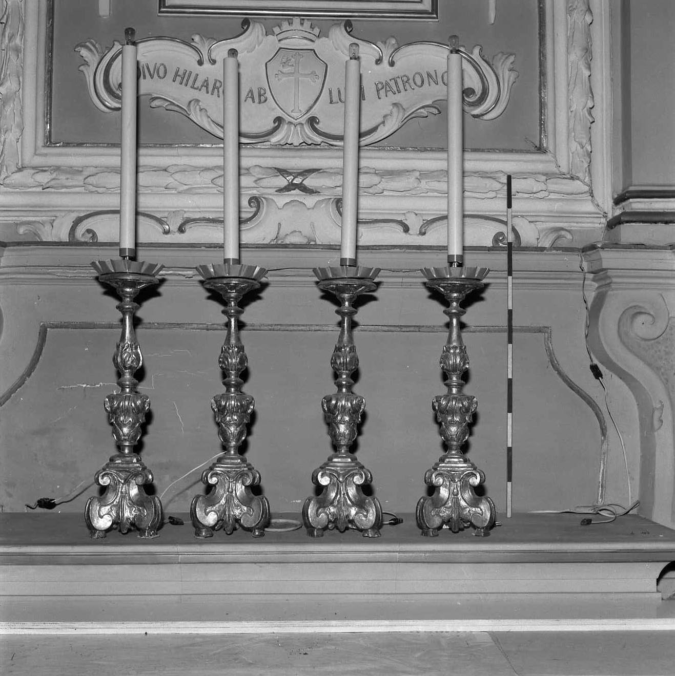 candeliere - bottega romagnola (sec. XVII)