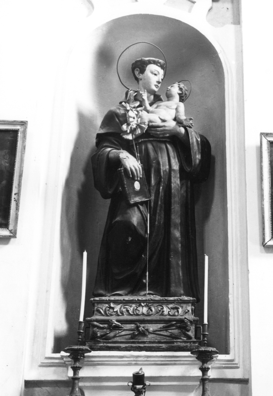 Sant'Antonio da Padova (scultura) - bottega emiliano-romagnola (sec. XVII)