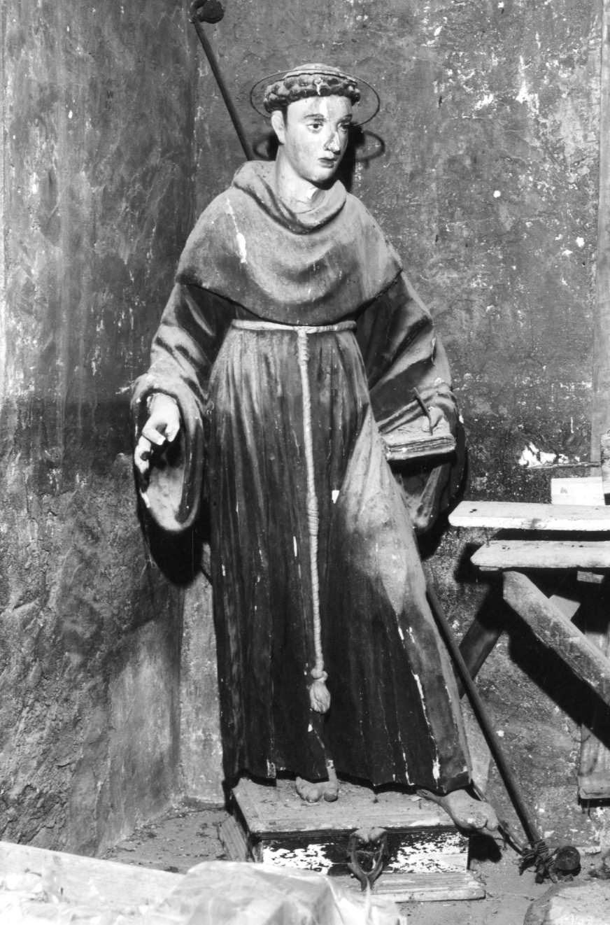 Sant'Antonio da Padova (scultura) - bottega emiliano-romagnola (inizio sec. XVIII)